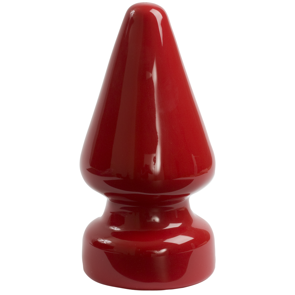 Анальна пробка Doc Johnson Red Boy — XL Butt Plug The Challenge, діаметр 12 см фото