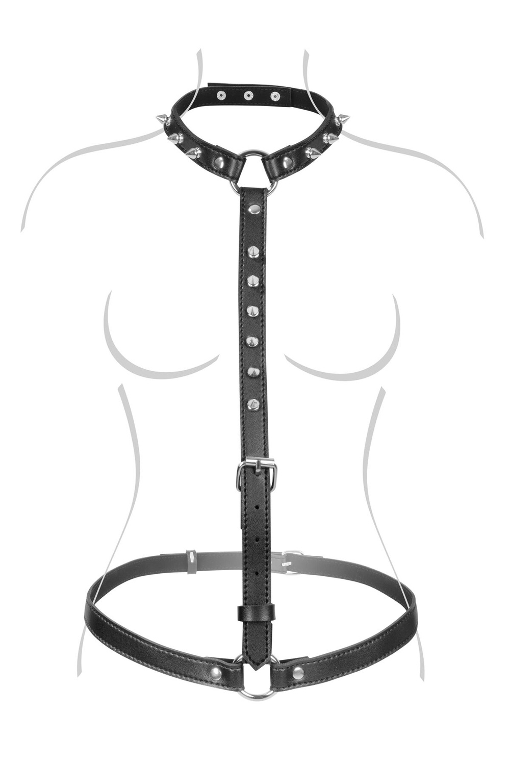 Портупея на тіло Fetish Tentation Sexy Adjustable Harness фото