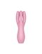 Кліторальний вібратор Satisfyer Threesome 3 Pink із трьома пальчиками фото 2