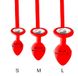 Мужские трусы XS-2XL с силиконовой анальной пробкой Art of Sex - Joni plug panties size S Red фото 3