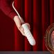 Пульсатор із вакуумним стимулятором Kistoy Cathy White на гнучкій зчіпці фото 6