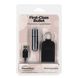 Віброкуля PowerBullet - First-Class Bullet 2.5" with Key Chain Pouch, Silver фото 6