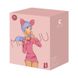 Вакуумний стимулятор з вібрацією KisToy Miss UU Pink, іграшка 2-в-1 фото 4