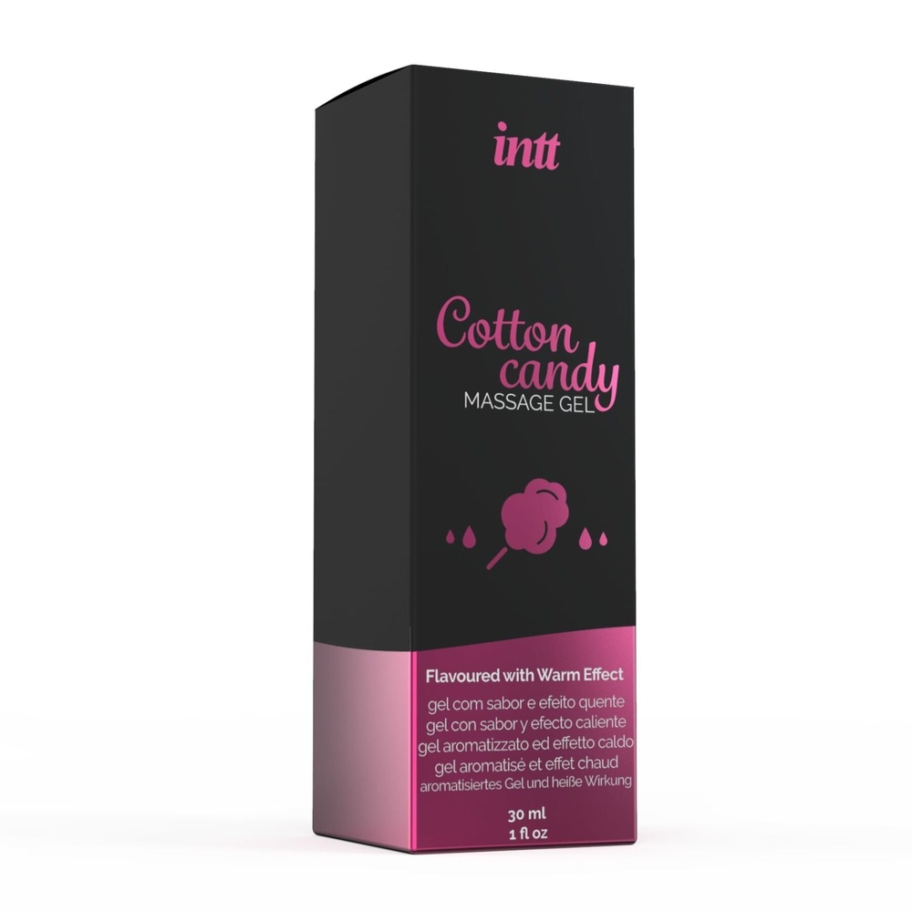 Масажний гель для інтимних зон Intt Cotton Candy (30 мл) розігріваючий фото