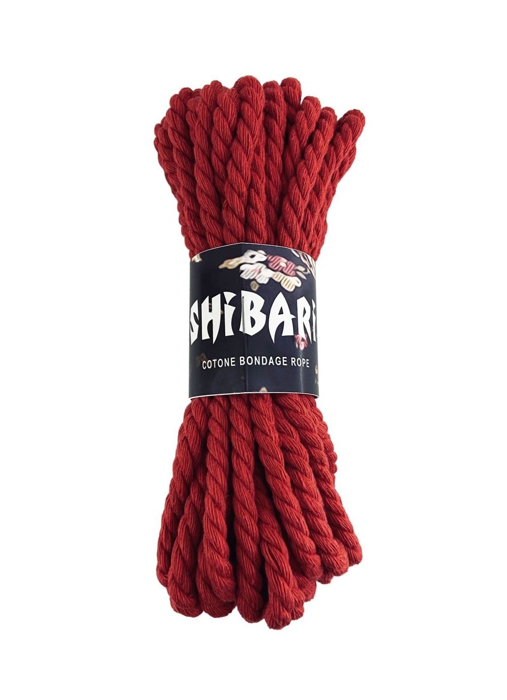 Бавовняна мотузка для шібарі Feral Feelings Shibari Rope, 8 м червона фото