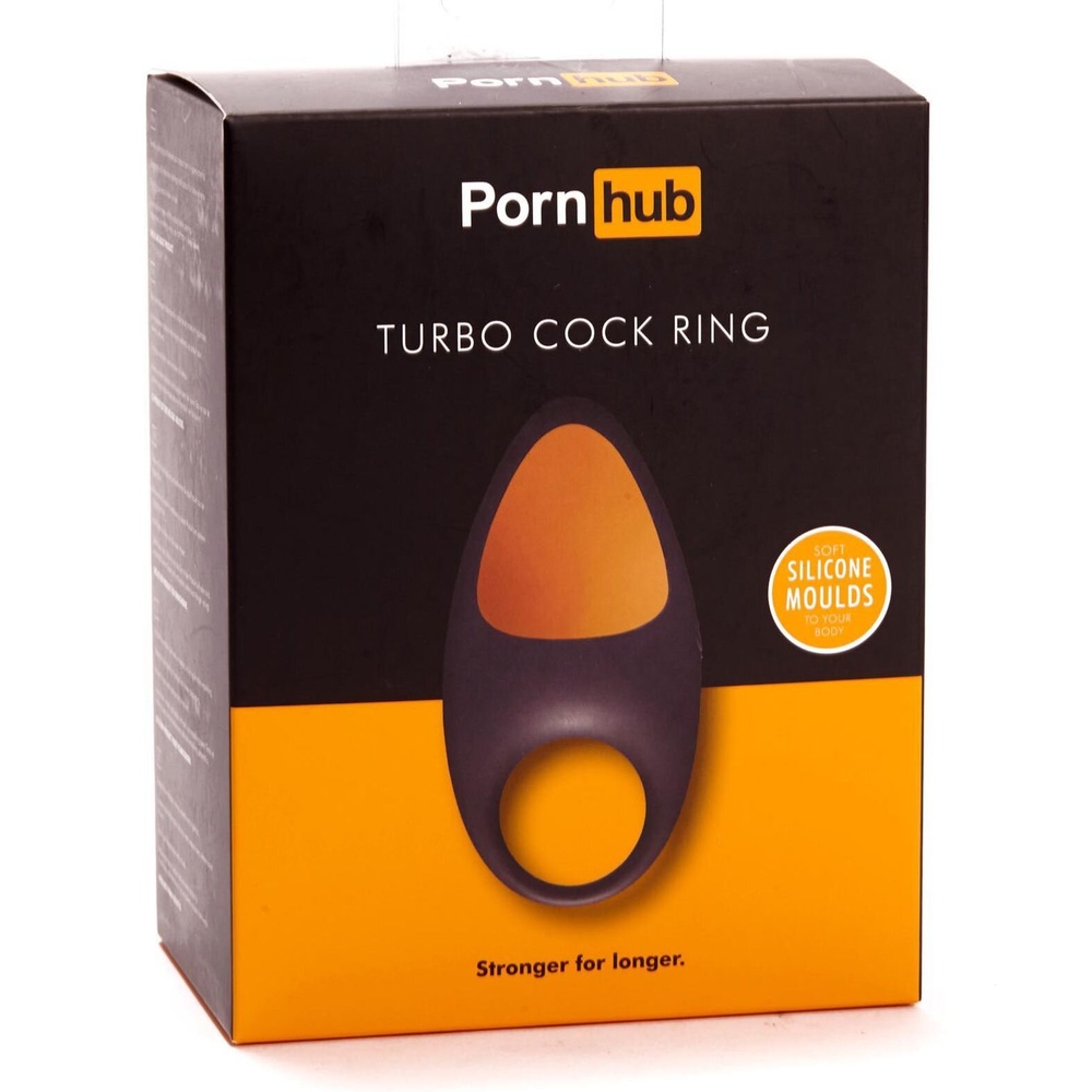 Ерекційне віброкільце Pornhub Turbo Cock Ring з мегастімуляціей клітора фото