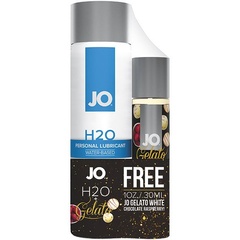 Набір змазок System JO H2O — Original (120 мл) + Gelato — White Chocolate Raspberry (30 мл) фото