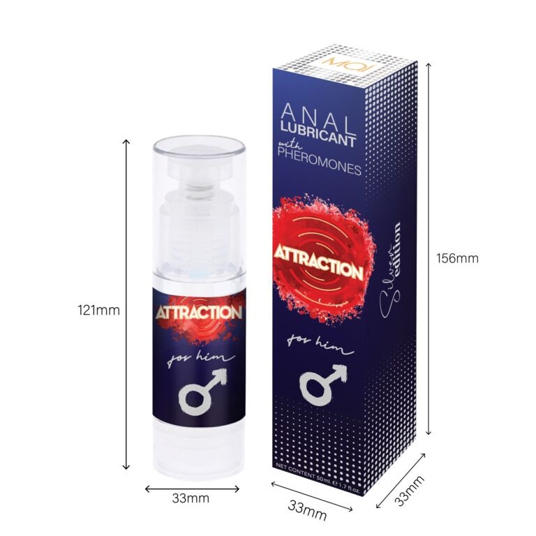 Смазка для анального секса MAI Attraction Anal for Him (50 мл) на водной основе с феромонами фото