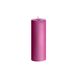 Розовая свеча восковая S 10 см низкотемпературная фото 2