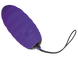 Виброяйцо Adrien Lastic Ocean Breeze Purple з пультом дистанційного керування, 10 режимів роботи фото 1