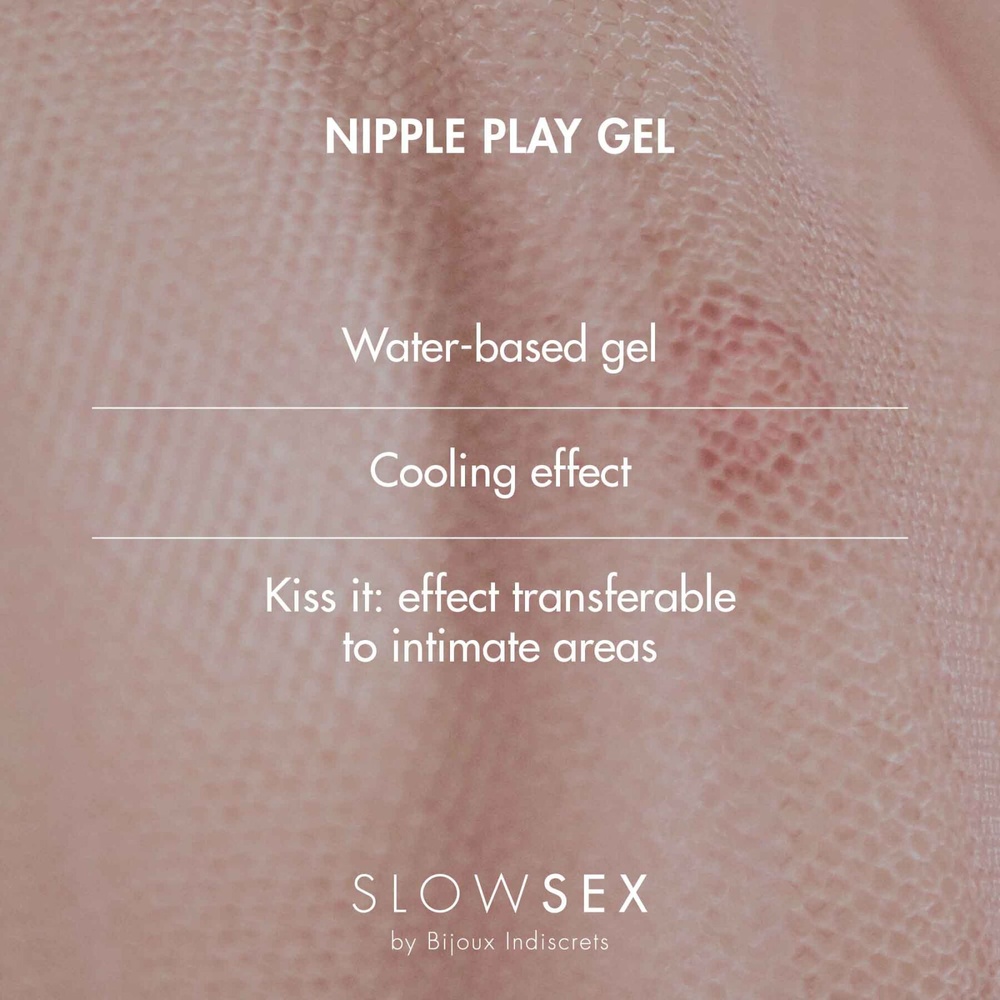 Бальзам для сосков Bijoux Indiscrets SLOW SEX - Nipple play gel фото