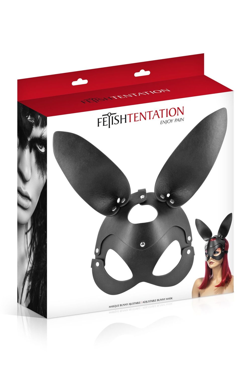 Маска зайки Fetish Tentation Adjustable Bunny Mask фото