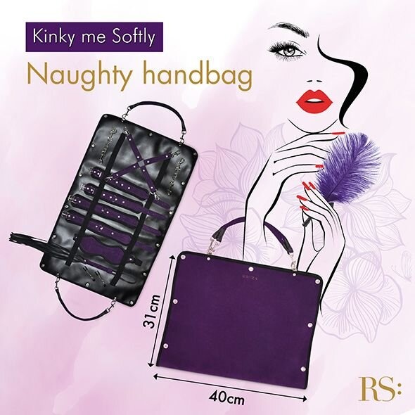 Подарунковий набір для BDSM RIANNE S — Kinky Me Softly Purple: 8 предметів для задоволення фото