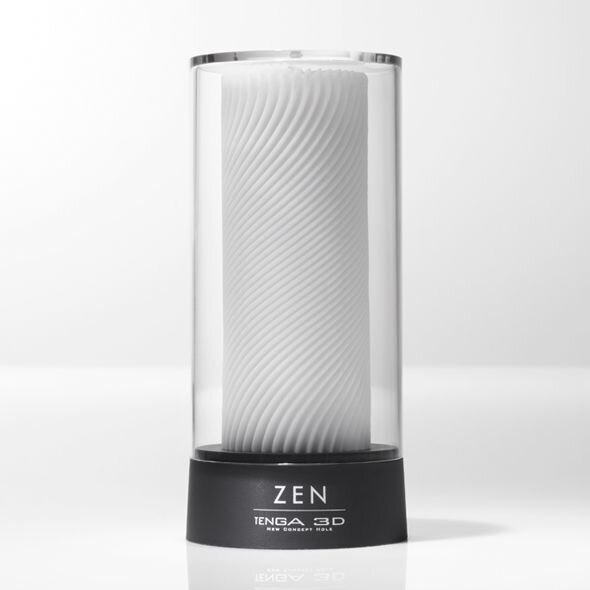 Мастурбатор Tenga 3D Zen, дуже ніжний, з антибактеріального еластомеру з сріблом фото