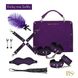 Подарунковий набір для BDSM RIANNE S — Kinky Me Softly Purple: 8 предметів для задоволення фото 1