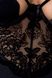Сорочка приталена TONYA CHEMISE black L/XL — Passion Exclusive, трусики фото 3