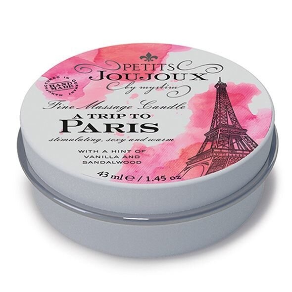 Масажна свічка Petits Joujoux — Paris — Vanilla and Sandalwood (43 мл) з афродизіаками фото