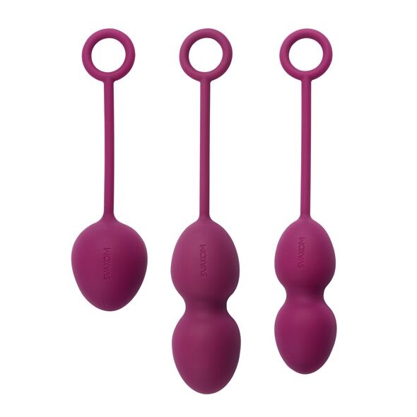 Набор вагинальных шариков со смещенным центром тяжести Svakom Nova Violet фото