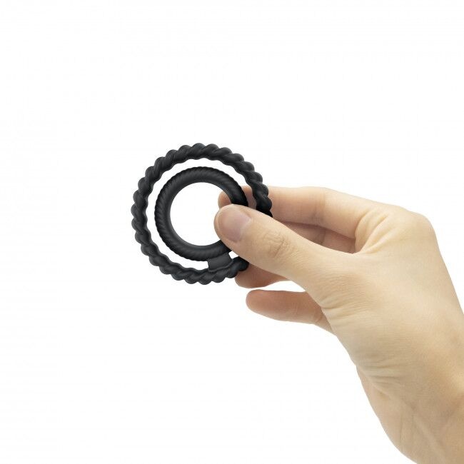 Эрекционное кольцо двойное Dorcel DUAL RING фото