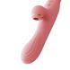 Вібратор з підігрівом та вакуумною стимуляцією клітора Zalo - ROSE Vibrator Strawberry Pink фото 5