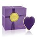 Вібратор-сердечко Rianne S: Heart Vibe Purple, 10 режимів роботи, медичний силікон фото 1