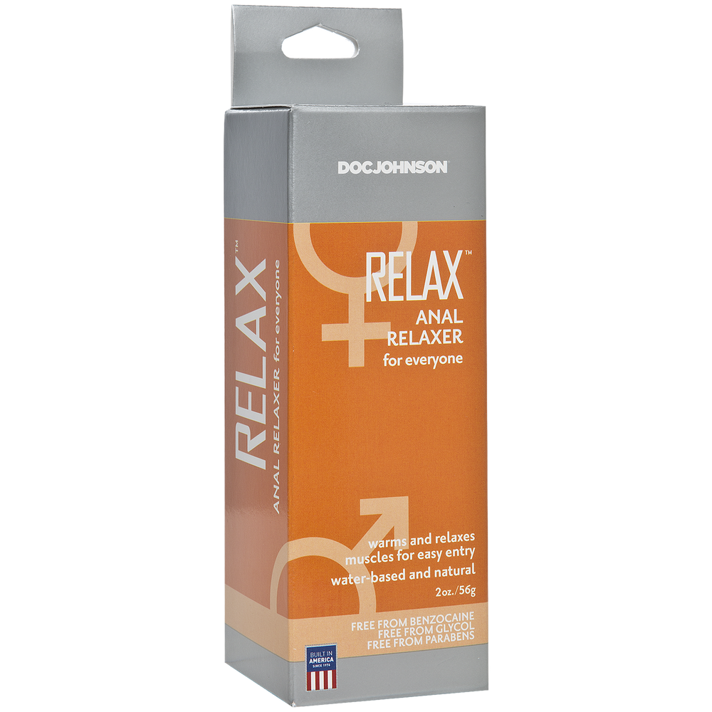 Розслабляючий і розігріваючий гель для анального сексу Doc Johnson RELAX Anal Relaxer (56 гр) фото