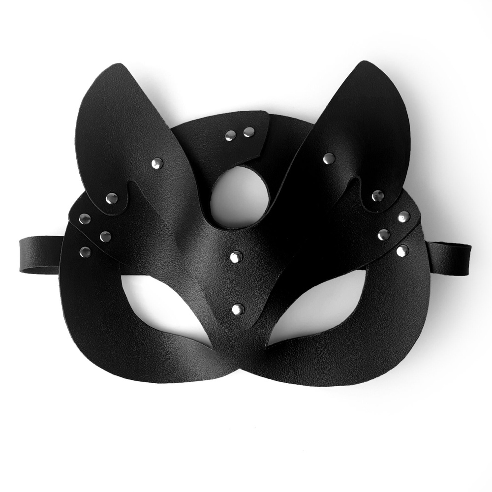 Маска Кішечки Art of Sex - Cat Mask, Чорний фото