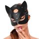 Маска Кішечки Art of Sex - Cat Mask, Чорний фото 2