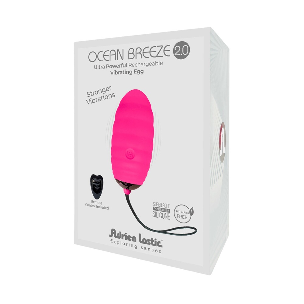 Виброяйце Adrien Lastic Ocean Breeze 2.0 Pink фото