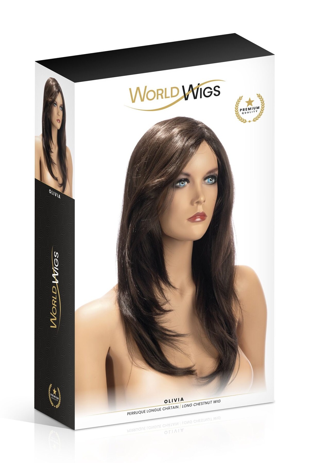 Перука World Wigs OLIVIA LONG CHESTNUT фото