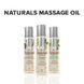 Массажное масло System JO – Naturals Massage Oil – Coconut & Lime с эфирными маслами (120 мл) фото 5